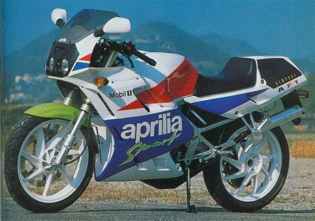 Мотоцикл Aprilia AF1 125 Sintesi Sport 1990