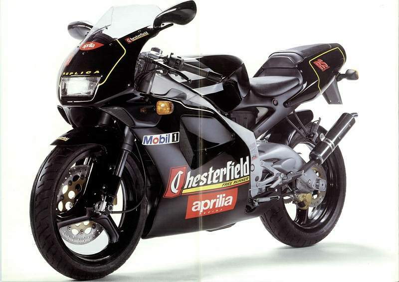 Мотоцикл Aprilia RS 125 Extrema Sports Pro Chesterfield Replica 1994 фото