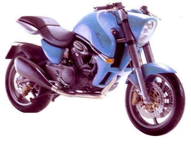 Мотоцикл Aprilia SL 1000 Shiver Concept 1998 фото