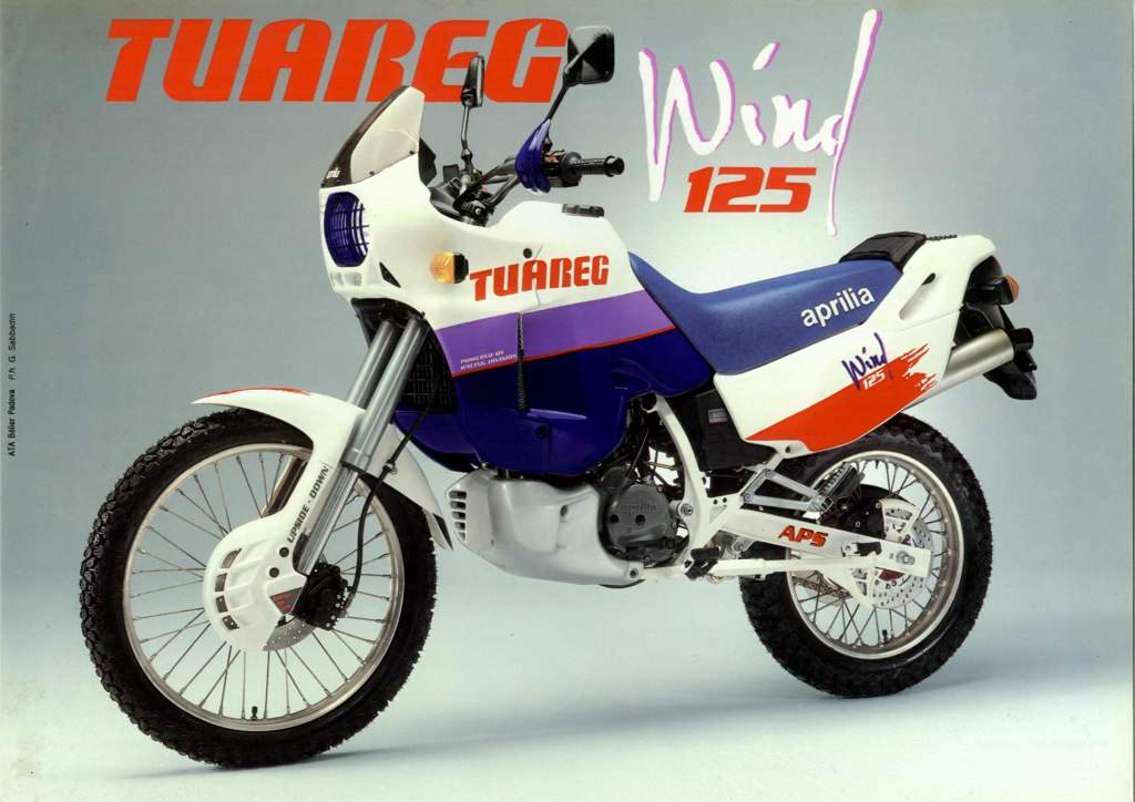 Фотография мотоцикла Aprilia Tuareg 125 Wind 1988