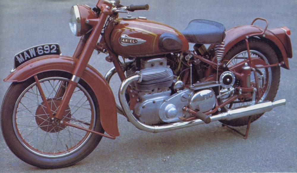 Мотоцикл Ariel Square Four 1000 1949