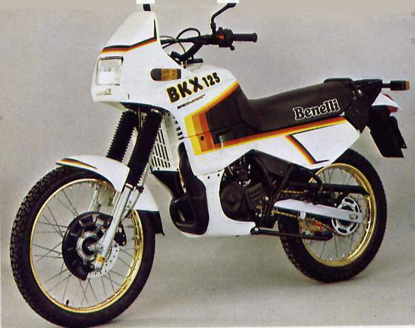 Фотография мотоцикла Benelli 125BKX 1989
