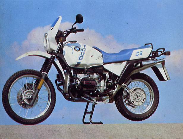 Мотоцикл BMW R 100GS 1987 фото