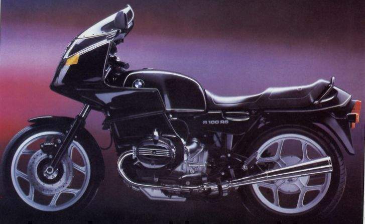 Мотоцикл BMW R 100RS 1986 фото