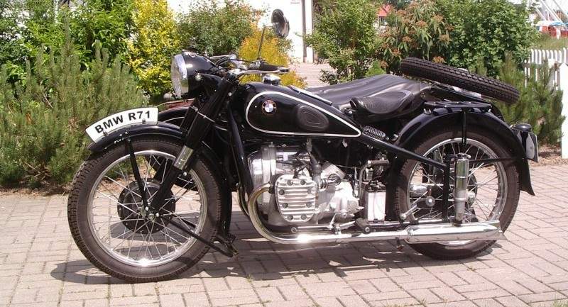 Мотоцикл BMW R 71 1938