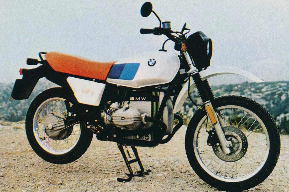 Мотоцикл BMW R 80G/S 1983