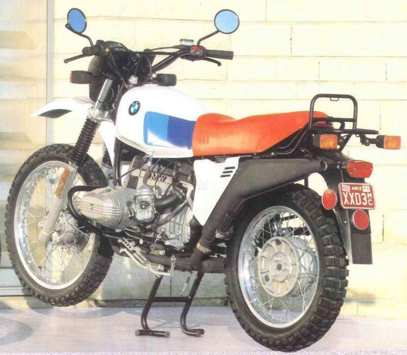 Мотоцикл BMW R 80GS 1982 фото