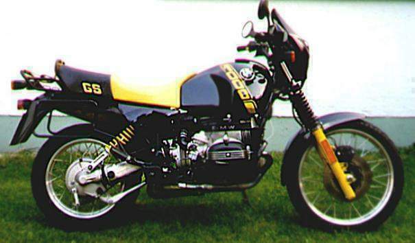 Мотоцикл BMW R 80GS 1989 фото