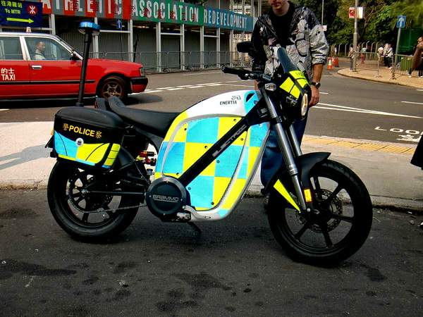 Мотоцикл Brammo Enertia Hong Kong Police 2012