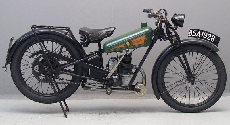 Мотоцикл BSA A 28, A 29 and A30 1928