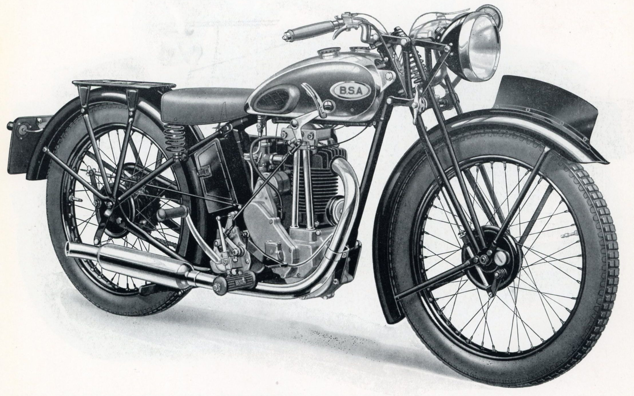 Мотоцикл BSA BSA B 2 1933 1933