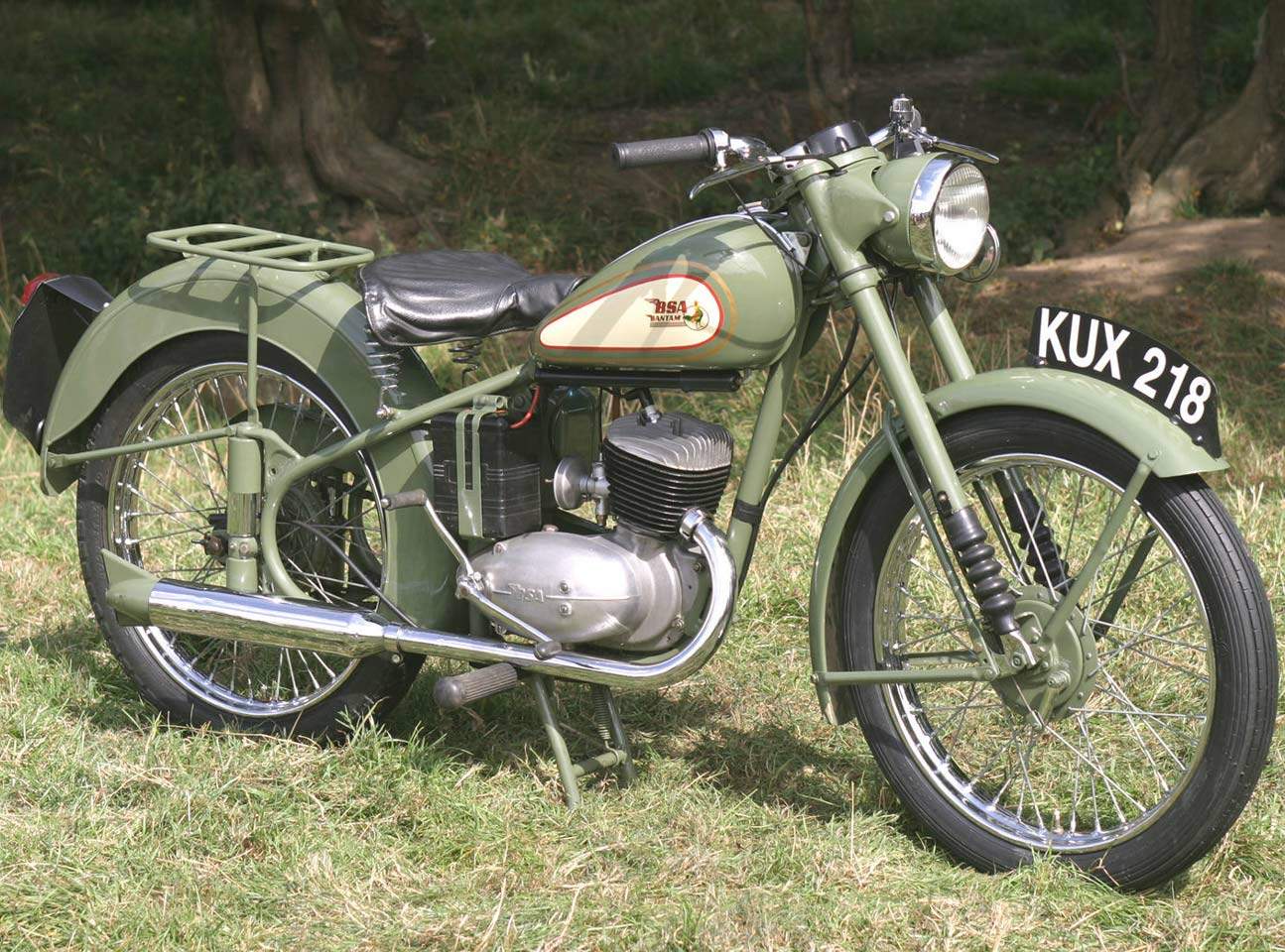Мотоцикл BSA Bantam 125 1951