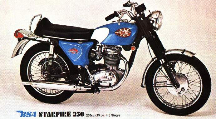 Мотоцикл BSA C 25 1968