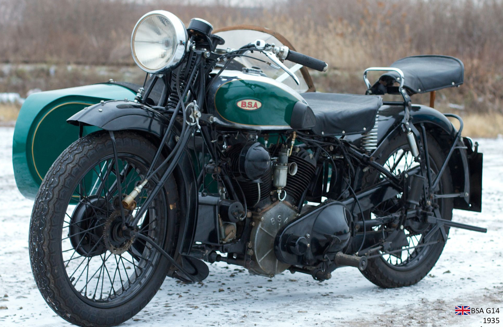 Мотоцикл BSA G 14 1927
