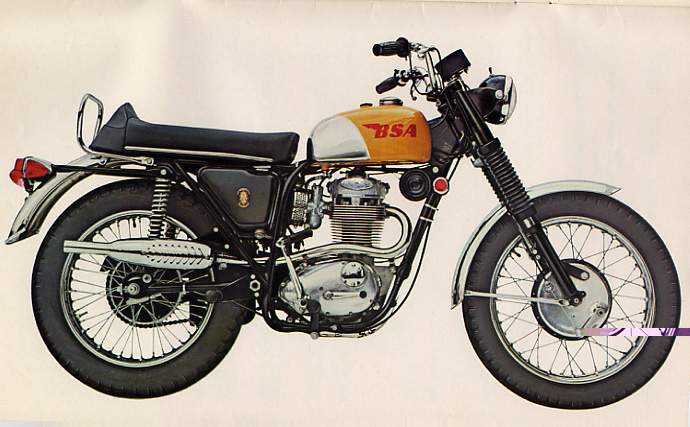 Мотоцикл BSA ictor Special 1967