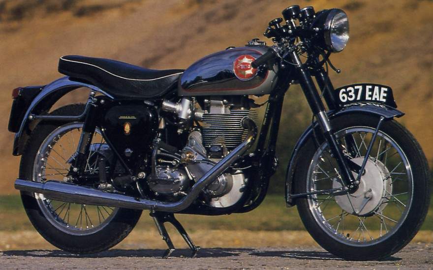 Мотоцикл BSA old Star Clubman 1956 фото