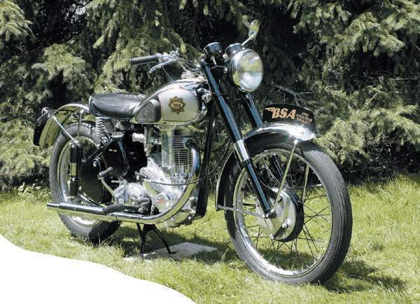 Мотоцикл BSA old Star 1950