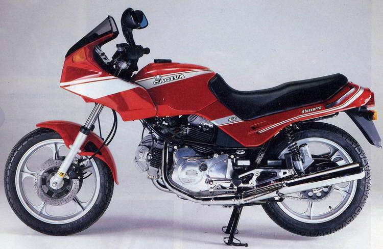 Мотоцикл Cagiva Alazzurra 650 198