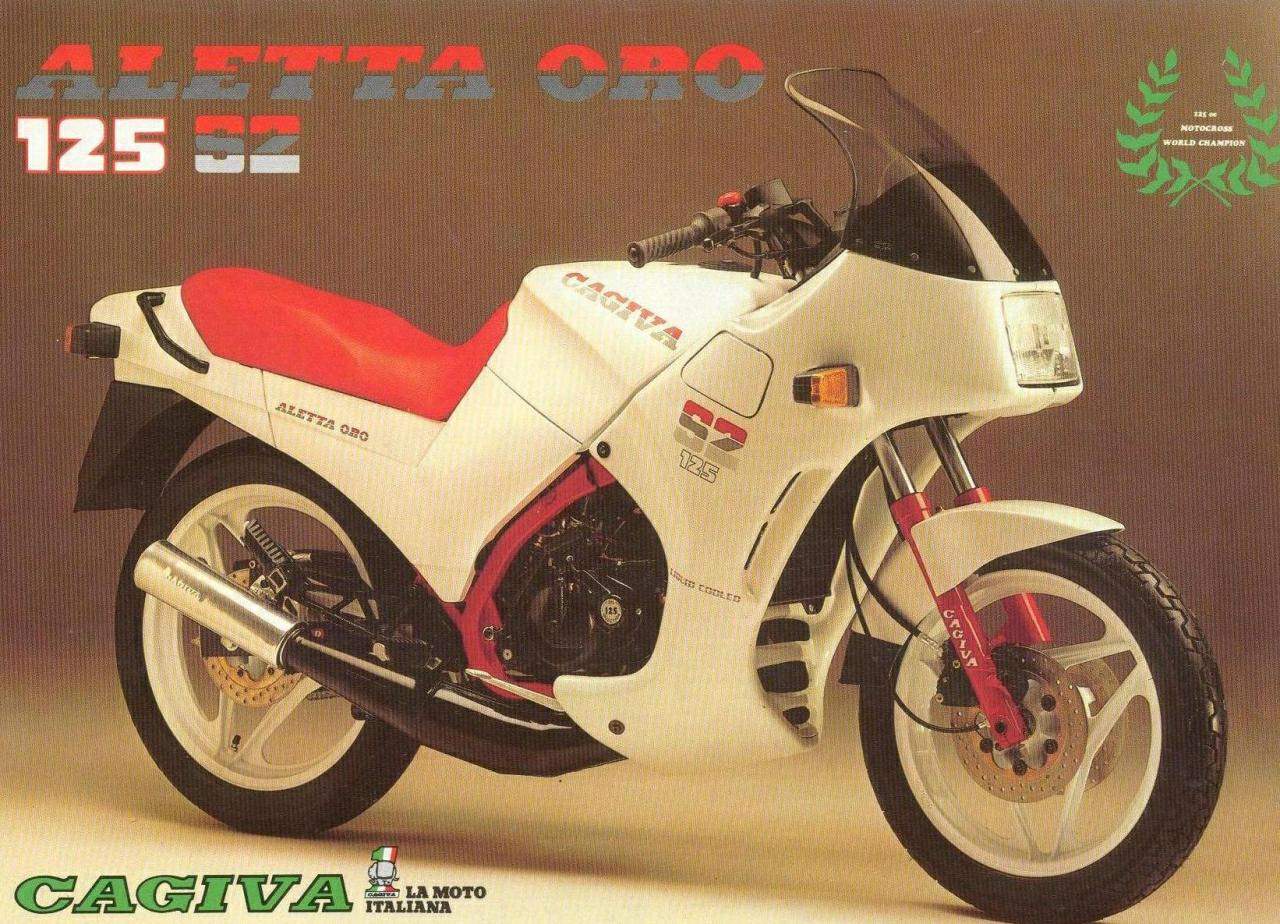 Фотография мотоцикла Cagiva Aletta Oro S2 125 1986