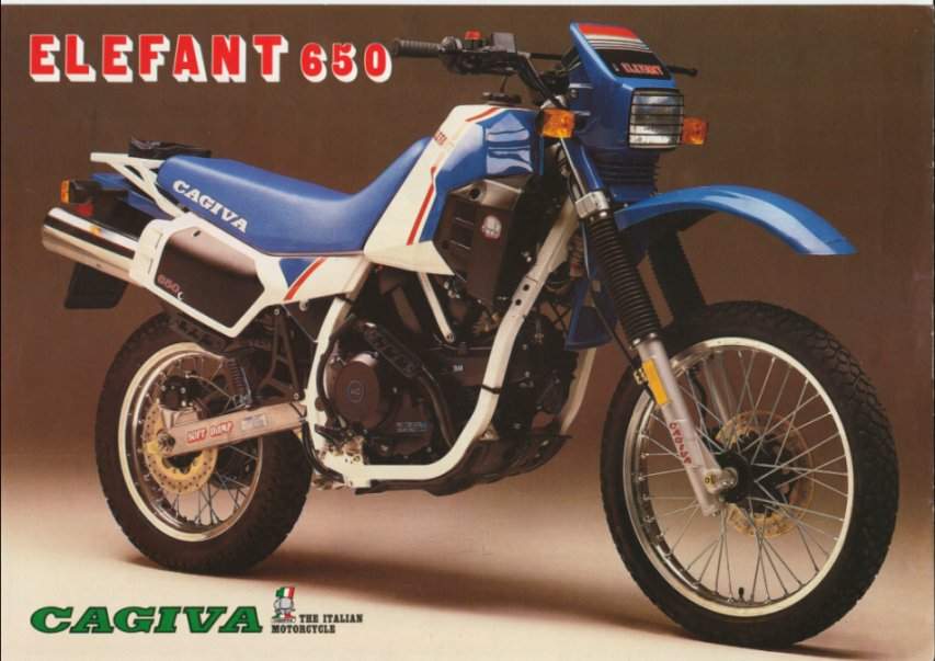 Мотоцикл Cagiva Elefant 650 1985 фото