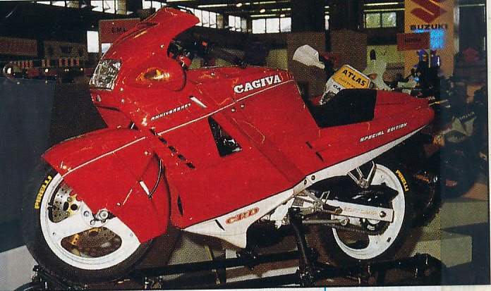 Мотоцикл Cagiva Freccia 125 C10R Anniversary 1988