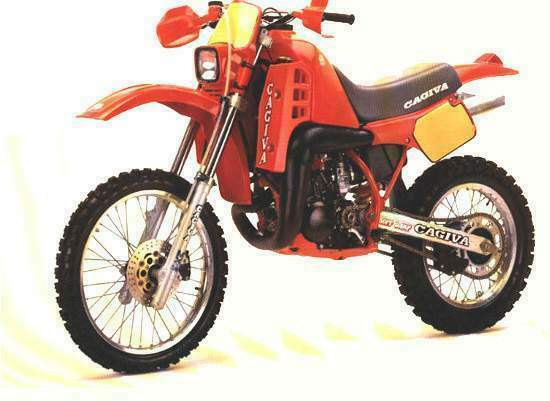 Мотоцикл Cagiva WMX 500 1985