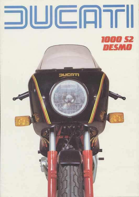 Мотоцикл Ducati 1000S2 1984 фото