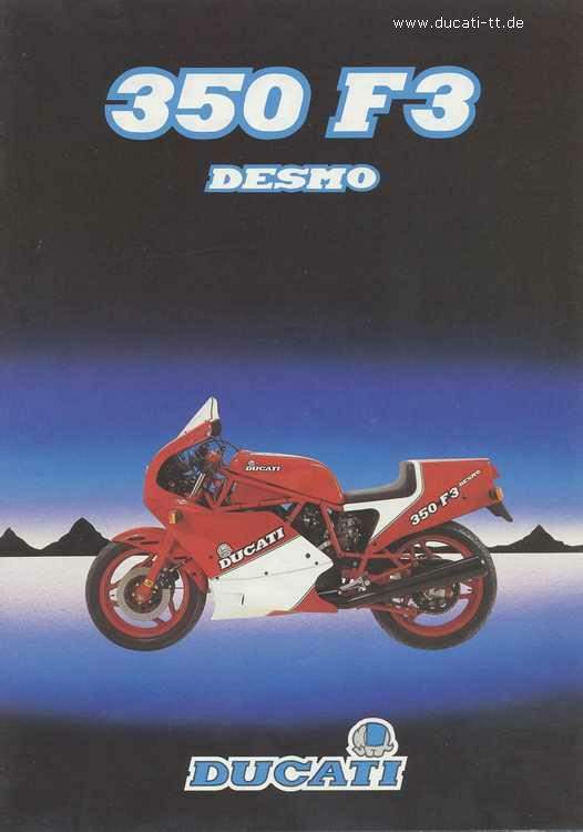 Мотоцикл Ducati 350F3 1986 фото