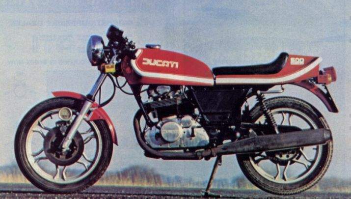 Мотоцикл Ducati 500 Sport Desmo 1977 фото