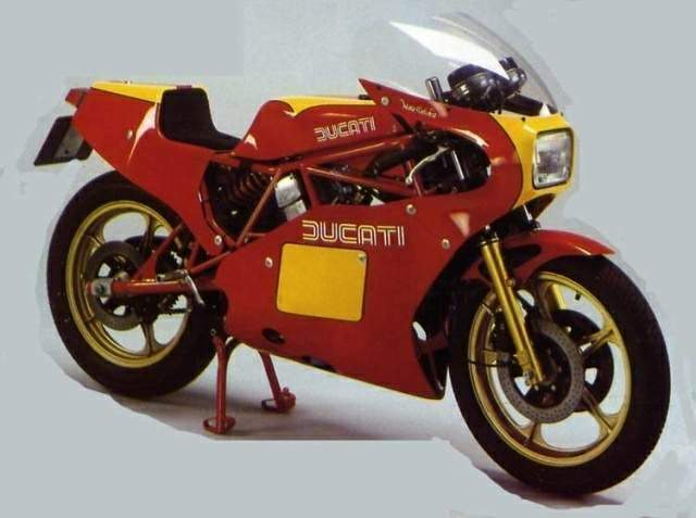 Мотоцикл Ducati 600 TT2 1982