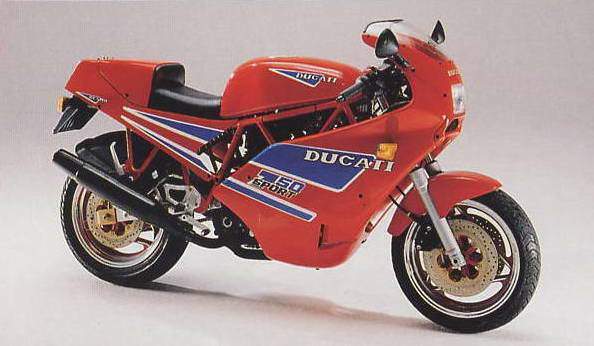 Мотоцикл Ducati 750 Sport 1987