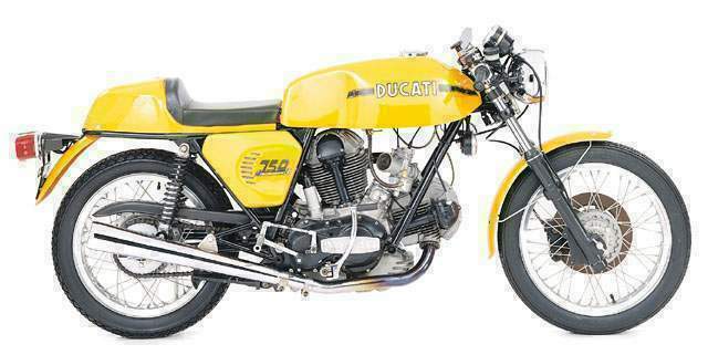 Мотоцикл Ducati 750 Sport 1974