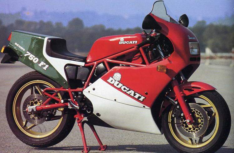 Мотоцикл Ducati 750F1 1985
