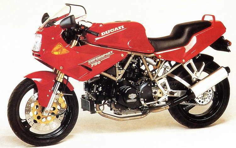 Мотоцикл Ducati 750SS Half Fairing 199 фото