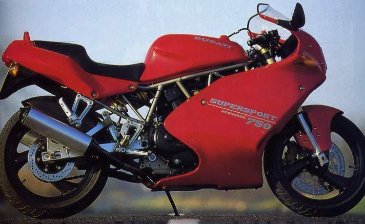 Мотоцикл Ducati 750SS 1993 фото