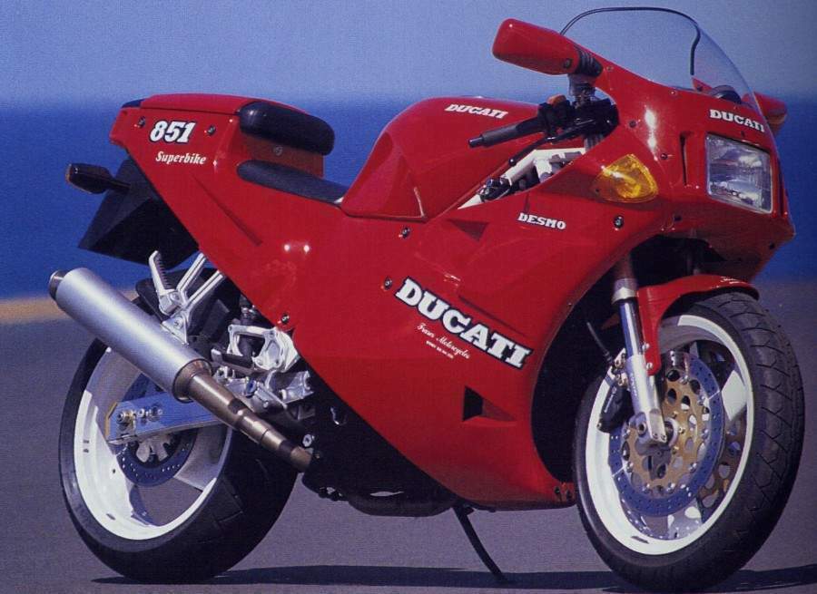 Мотоцикл Ducati 851 Strada Biposta 1991