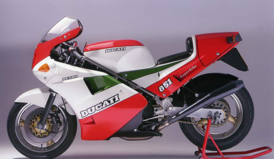 Мотоцикл Ducati 851 Strada Tricolore 1988 фото
