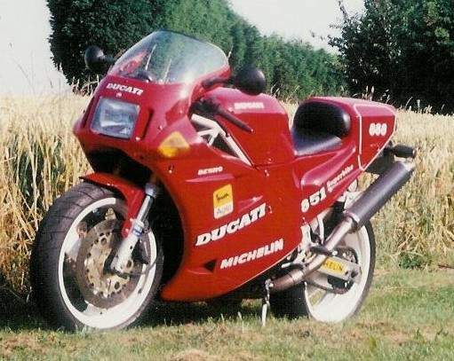 Мотоцикл Ducati 851SP2 1990 фото