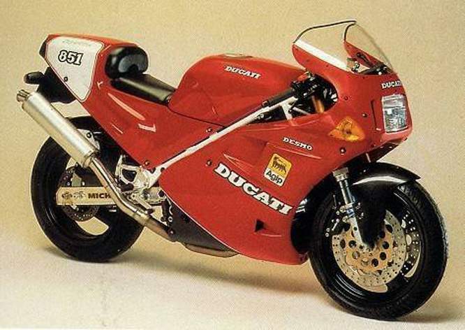 Мотоцикл Ducati 851SP3 1991 фото