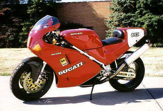 Мотоцикл Ducati 851SP3 1991 фото