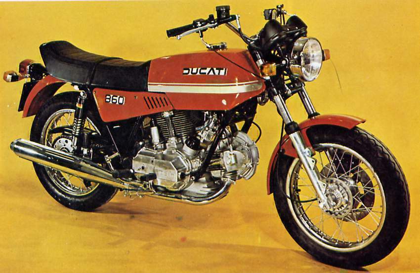 Фотография мотоцикла Ducati 860GTE 1974