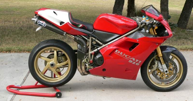 Мотоцикл Ducati 9 1 6SPS 1997 фото