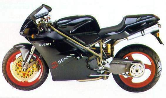 Мотоцикл Ducati 9 16 Senna II 1997
