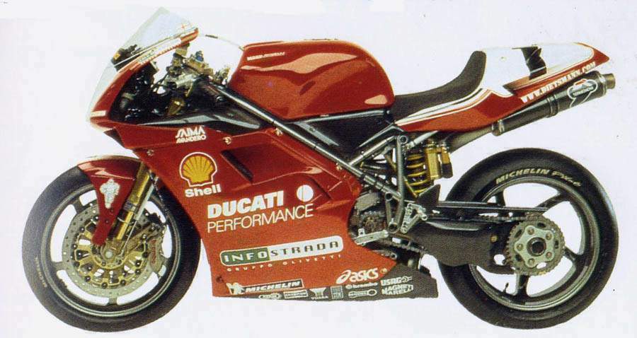 Мотоцикл Ducati 9 9 6 SPS Foggy Replica 1998 фото