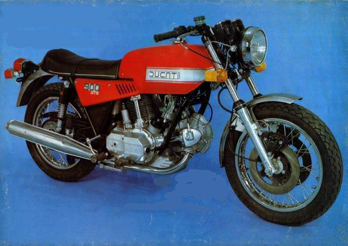 Мотоцикл Ducati 900GTS 1975 фото
