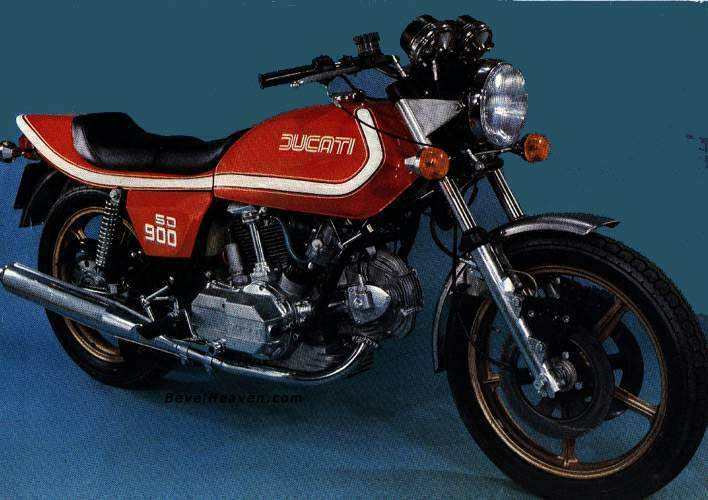 Мотоцикл Ducati 900SD Darmah 1977