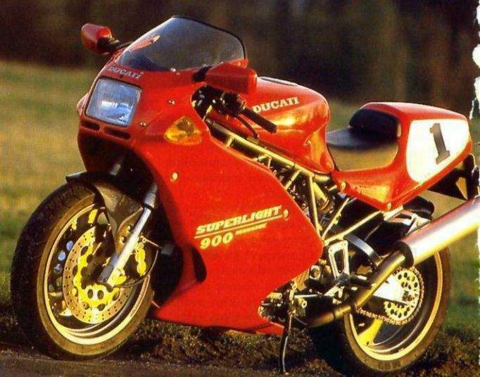 Мотоцикл Ducati 900SL Superlight 1995