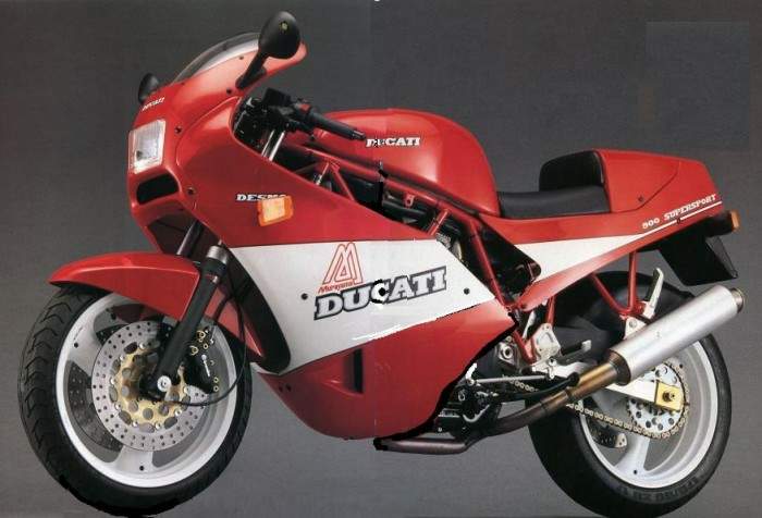 Мотоцикл Ducati 900SS 1989 фото