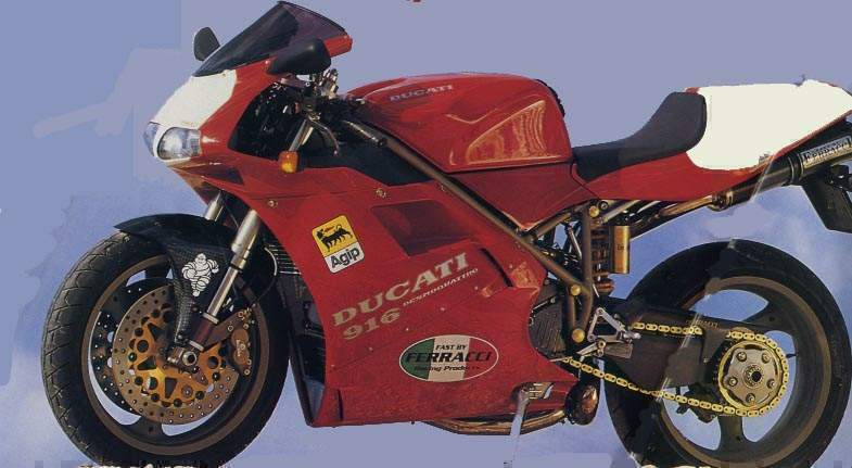 Мотоцикл Ducati 916SPA Corsa 955 1996 фото