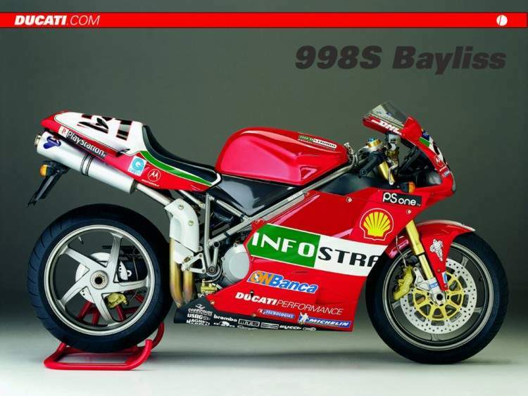 Мотоцикл Ducati 998S Baylies Replica 2002